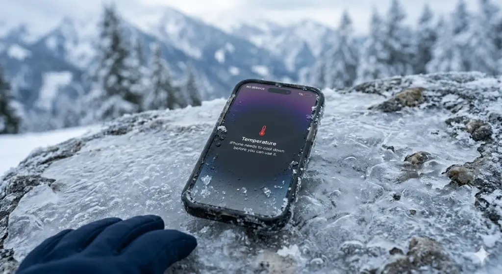 battery drop iphone suhu dingin