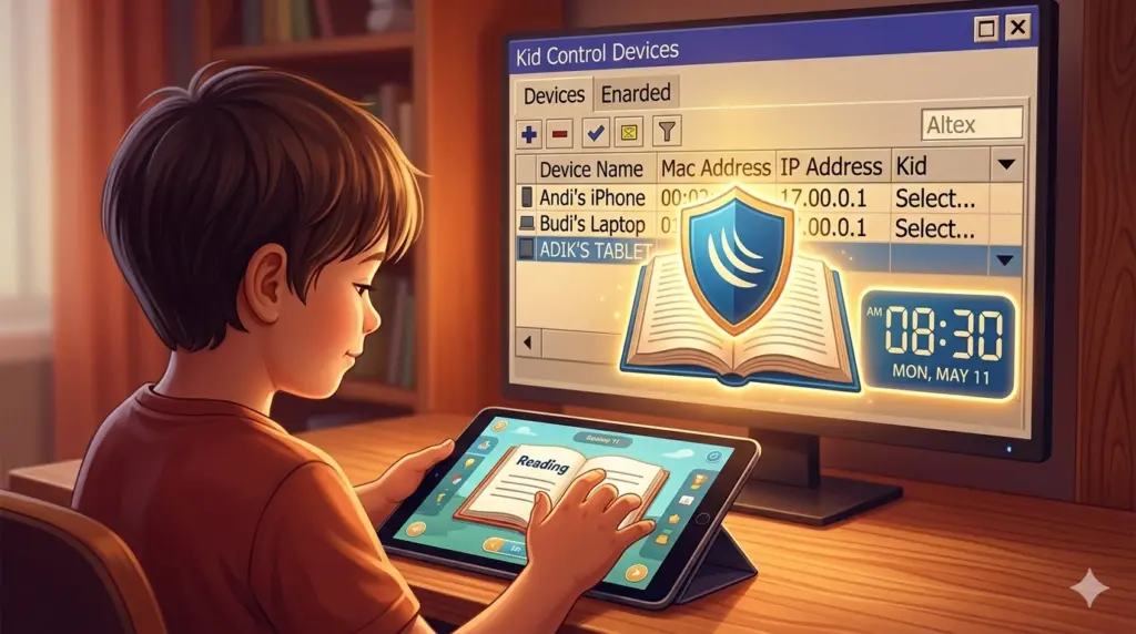 mikrotik kid control