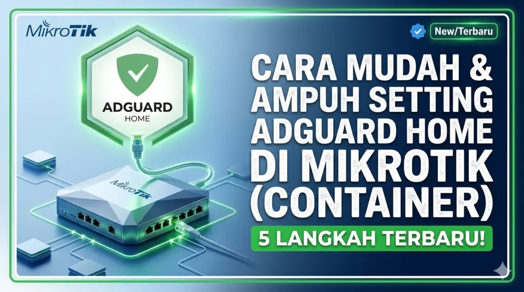 mikrotik container adguard home