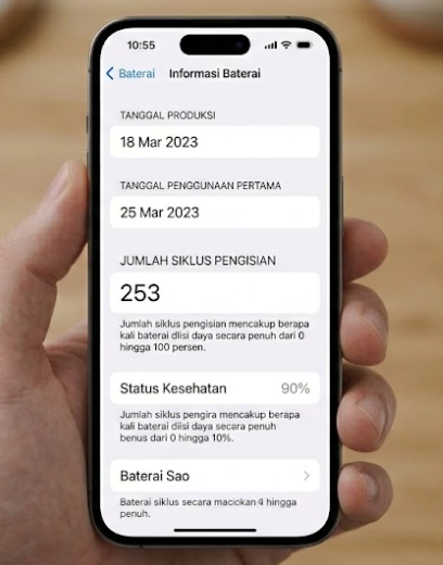 cycle count iphone