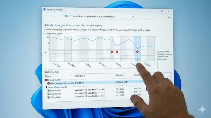 Reliability Monitor Windows