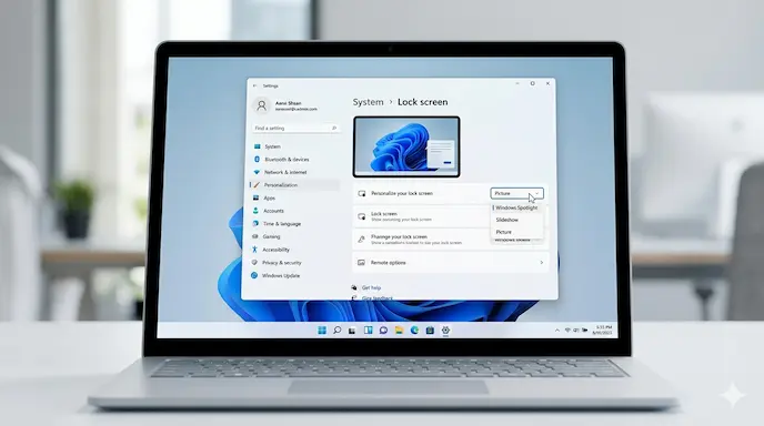 Windows Spotlight Tidak Berganti