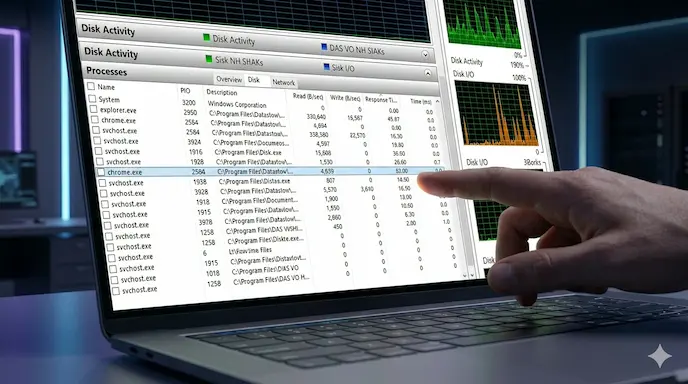 Cara Menggunakan Resource Monitor