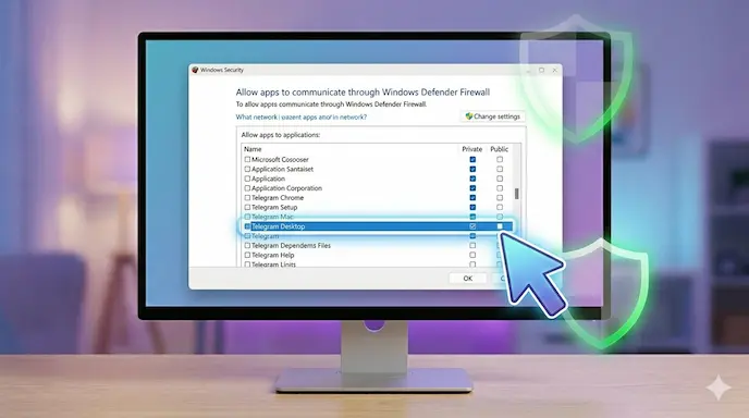 Telegram Desktop tidak bisa download