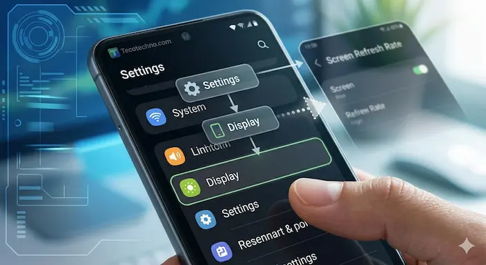 Mengatur Refresh Rate HP