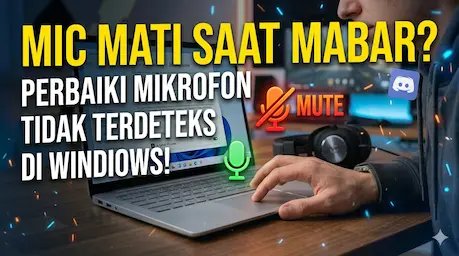 Mikrofon tidak terdeteksi Windows