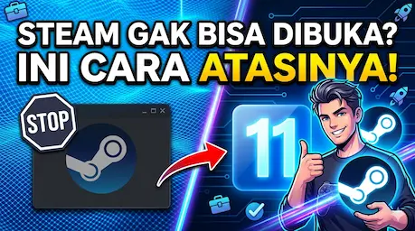 Mengatasi Steam Tidak Bisa Dibuka