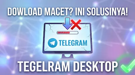 Telegram Desktop tidak bisa download