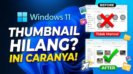 Thumbnail Windows 11 tidak muncul