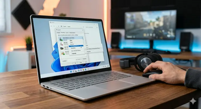 Mikrofon tidak terdeteksi Windows