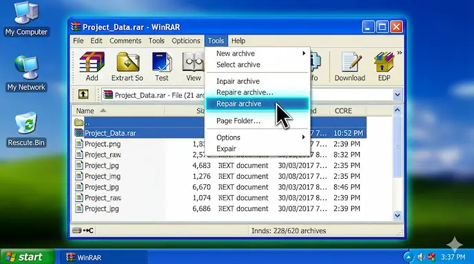 Cara Mengatasi File ZIP/RAR