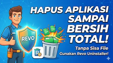 Menggunakan Revo Uninstaller