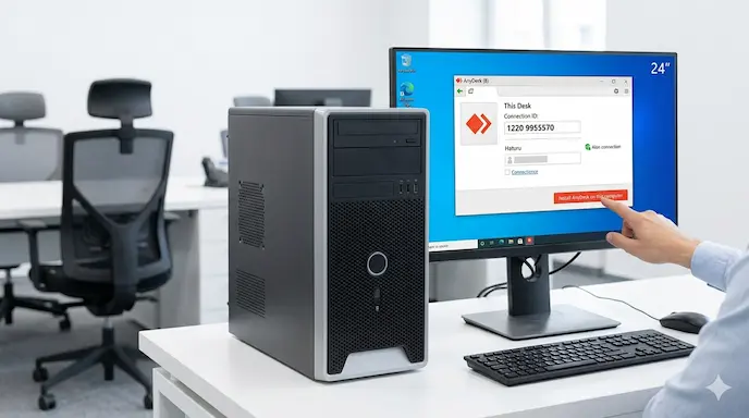 Cara Menggunakan AnyDesk