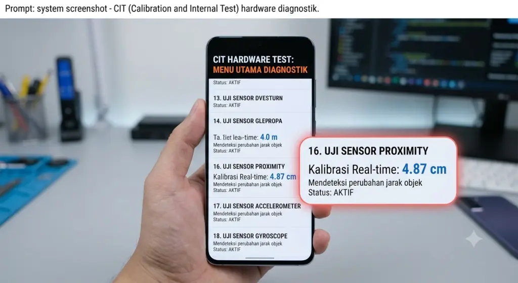 Sensor Proximity HP Error