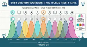 Channel WiFi 2.4GHz Terbaik: Cara Ampuh Memilih Channel Sepi Agar Internet Stabil 2 Gemini Generated Image 3l3k5i3l3k5i3l3k