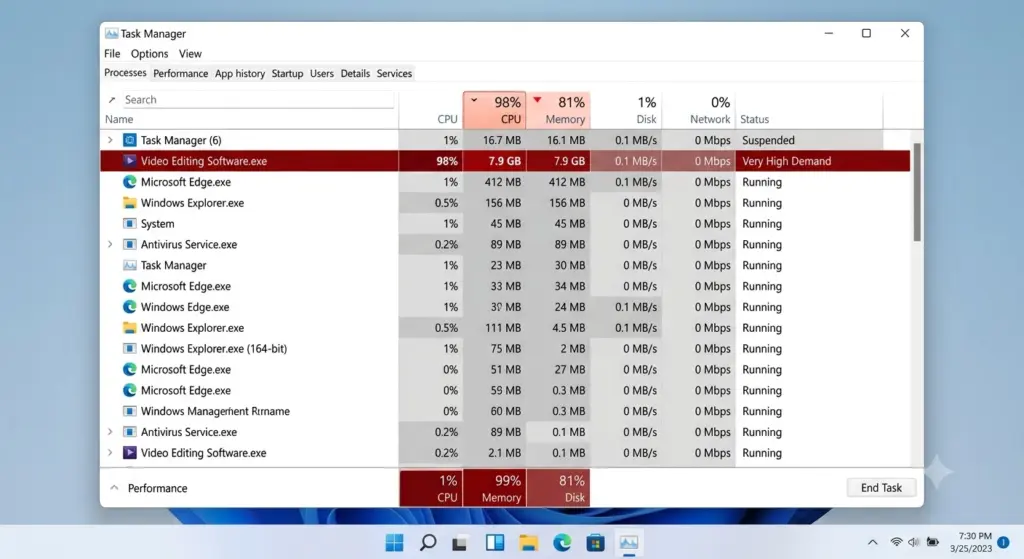 Layar Laptop Freeze
