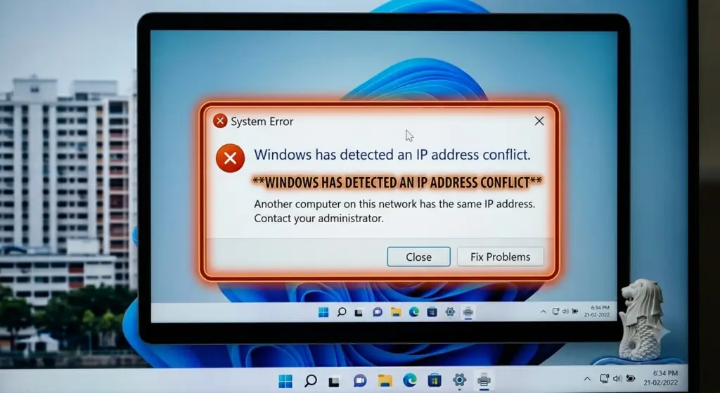IP Conflict pada Jaringan WiFi Rumah