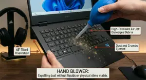 Membersihkan Keyboard Laptop? 4 Tips Aman Menghilangkan Debu dan Remahan Makanan 1 Gemini Generated Image gqfxa3gqfxa3gqfx