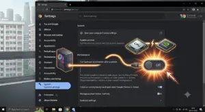 PC Restart Sendiri Saat Buka Google Chrome? Solusi Mudah Mengatasi Hardware Acceleration Error 2 Gemini Generated Image nm8hh4nm8hh4nm8h