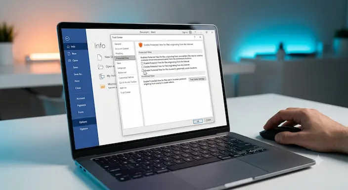 Mengatasi Microsoft Word Protected View