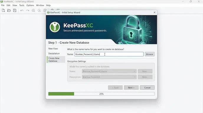 Tutorial Menggunakan KeePassXC: Panduan Terbaru Simpan Password Offline dan Aman 2 Tutorial Menggunakan KeePassXC