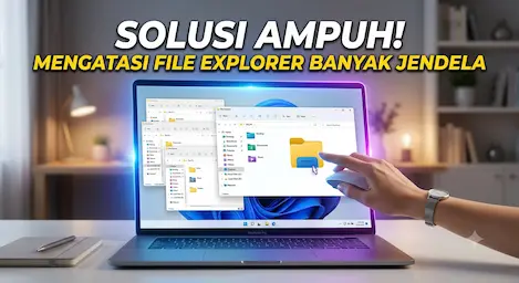 File Explorer Terbuka di Jendela Baru