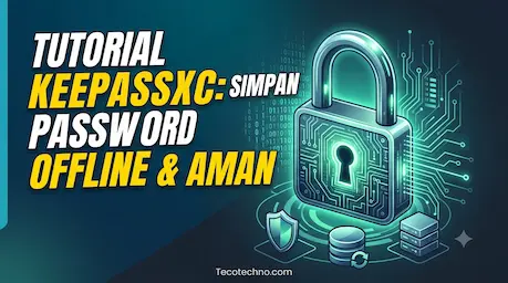 Tutorial Menggunakan KeePassXC: Panduan Terbaru Simpan Password Offline dan Aman 1 Tutorial Menggunakan KeePassXC