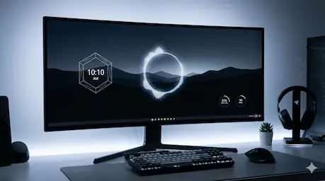 Cara Menggunakan Rainmeter untuk Windows Estetik dan Futuristik Terbaru 1 Cara menggunakan Rainmeter