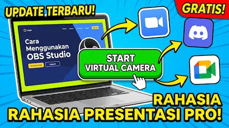 Cara Menggunakan OBS Studio sebagai Virtual Camera Terbaru dan Lengkap 1 Menggunakan OBS Studio