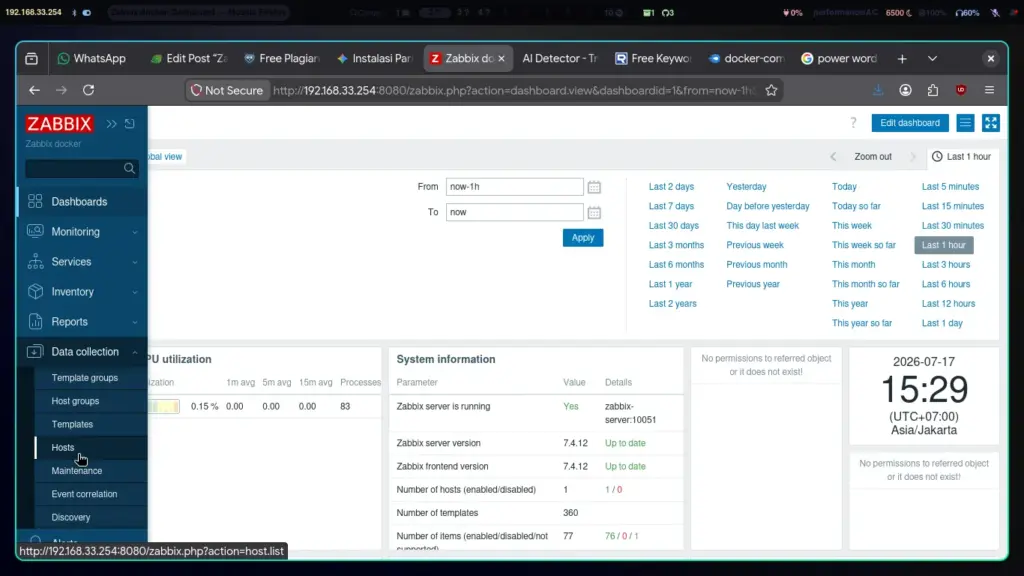 Zabbix Server