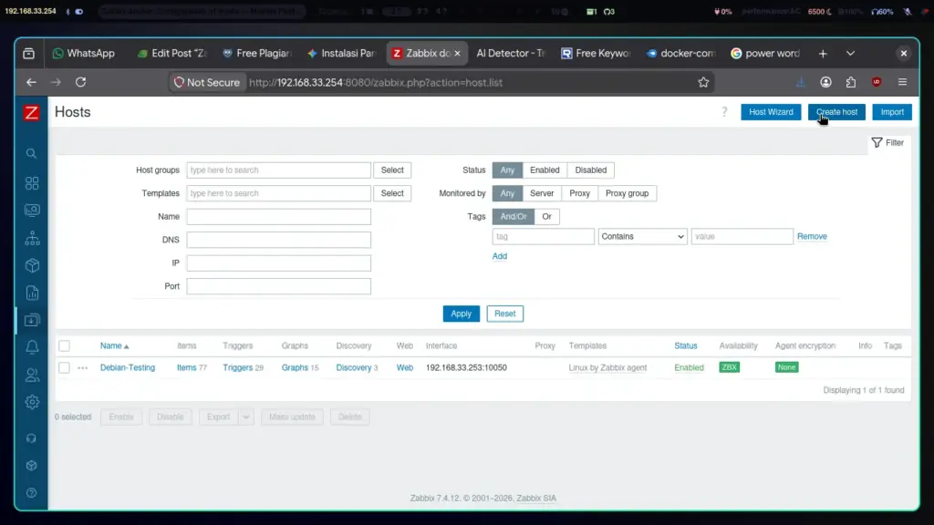 Zabbix_Server