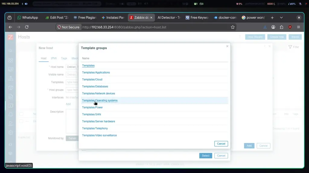 Zabbix-serv