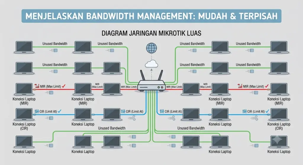 Bandwidth Mikrotik sampul