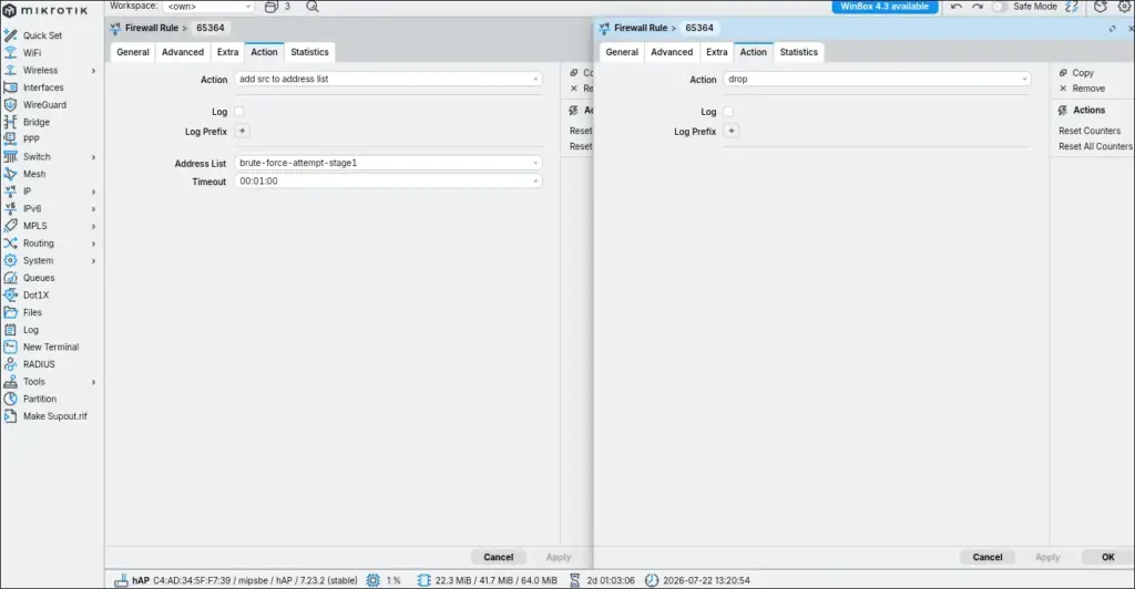 Cara Mengamankan Mikrotik