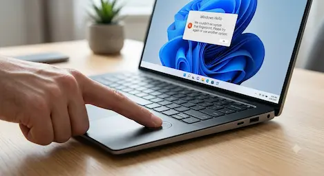 Windows Hello Fingerprint tidak berfungsi