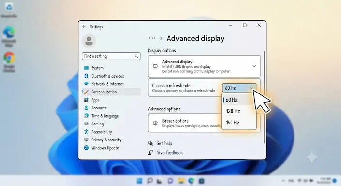 Layar Berkedip di Windows 11