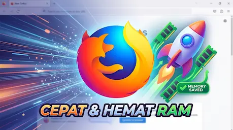 Menggunakan Mozilla Firefox