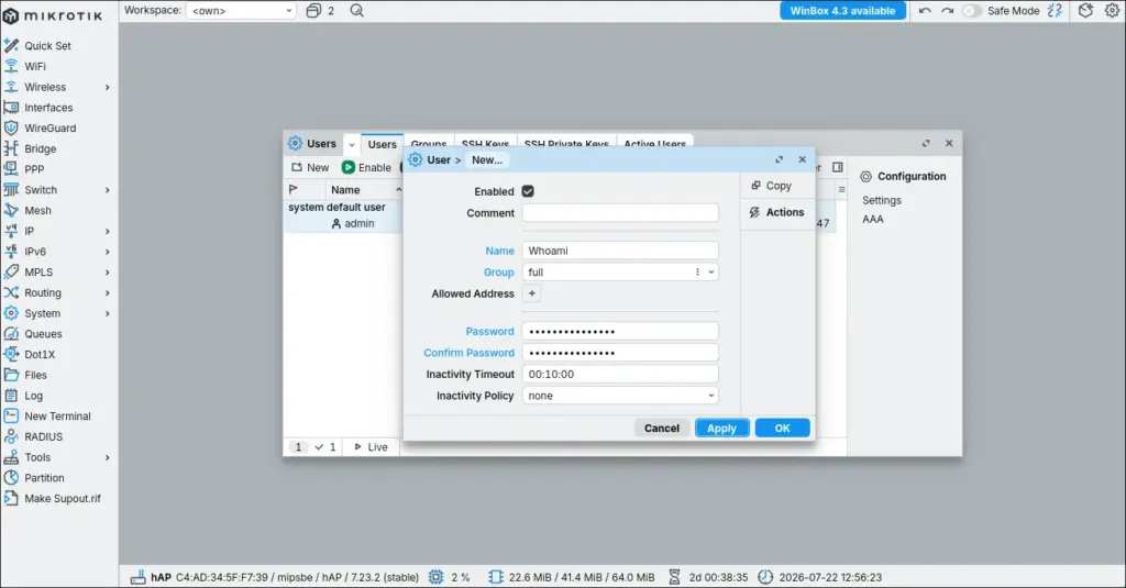 Cara Mengamankan Mikrotik